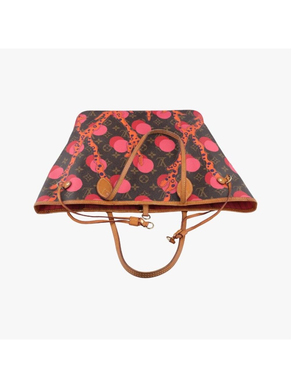 ★SOLD★ Louis Vuitton Neverfull MM Monogram Brown Multi Lamage - Picture 8 of 15